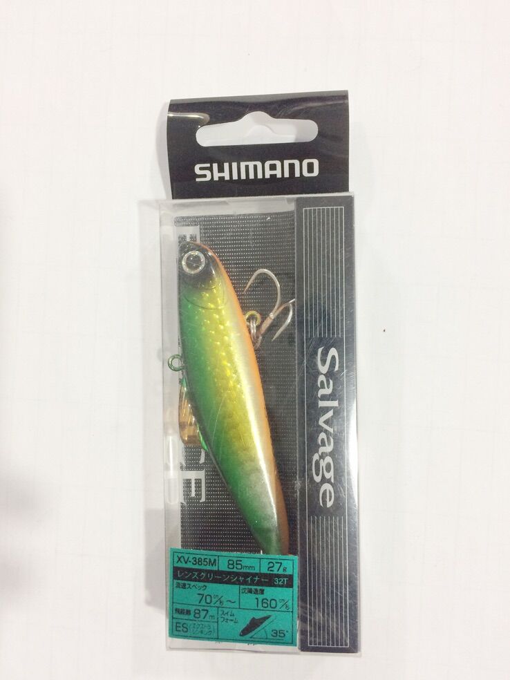 SHIMANO/禧玛诺EXSENCE SALVAG 85ES XV-385M鲈鱼VIB路亚假饵27G